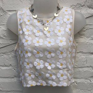 MOD SEQUIN CROP TOP ~free mystery gift!~